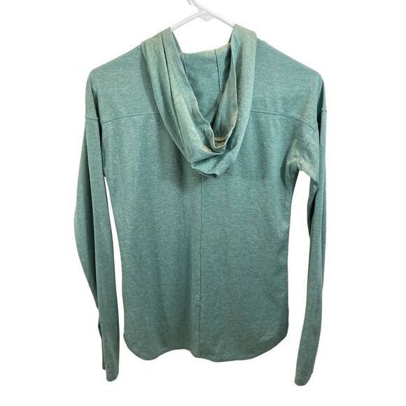Ladies Columbia Mint Green Omni-Wick Hooded Long Sleeved Shirt XS - Picture 6 of 10